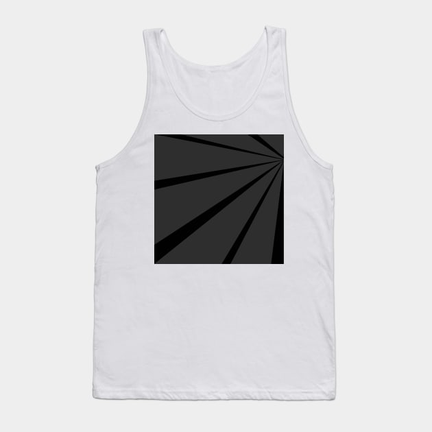 monochromatic geometric pattern Tank Top by pauloneill-art